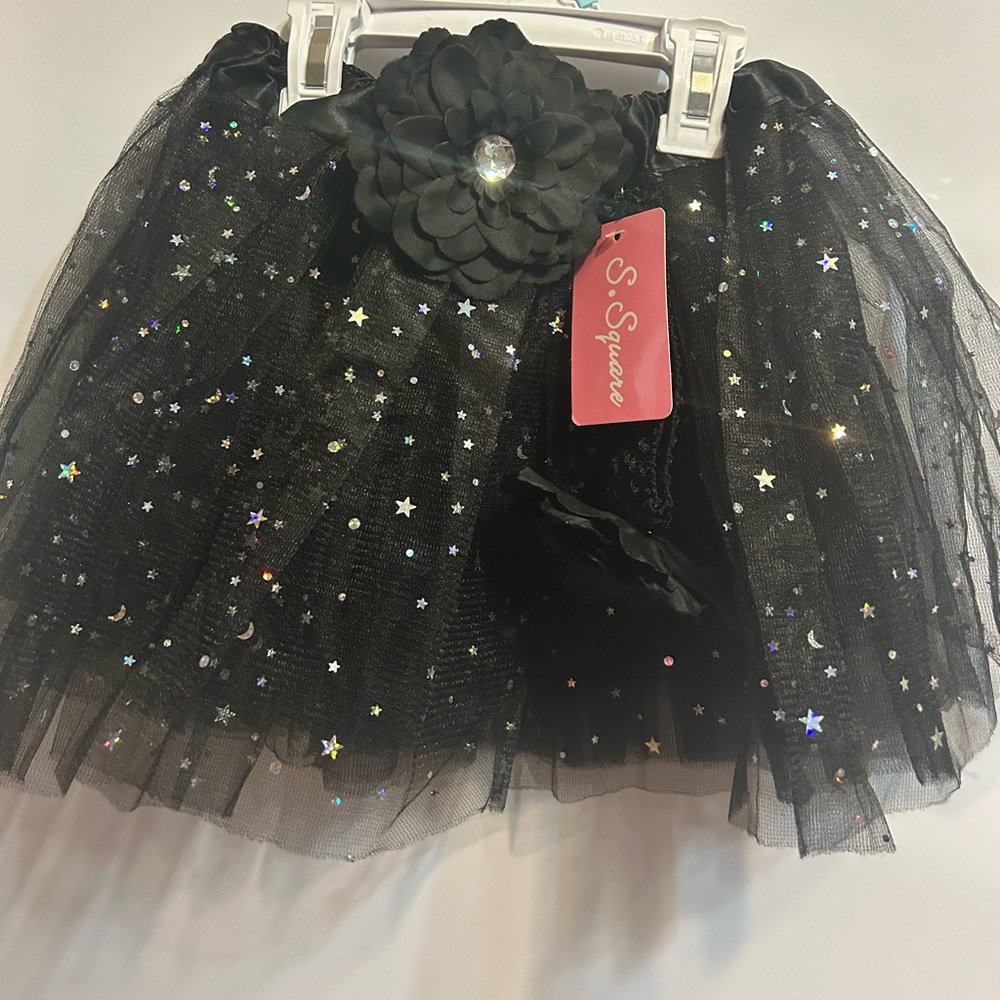 Black dancing outfit